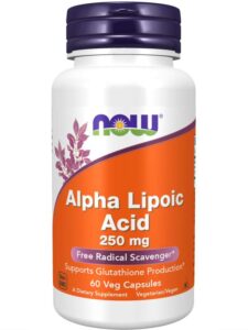 NOW Foods ALPHA LIPOIC ACID 250mg