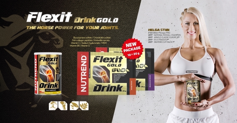 Nutrend FLEXIT GOLD DRINK banner