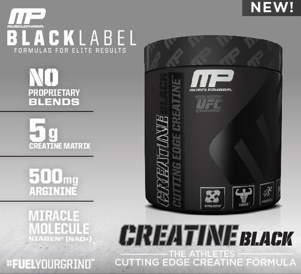 MusclePharm Creatine Black