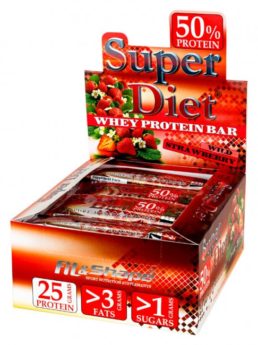 Super Diet 50% Protein Bar info