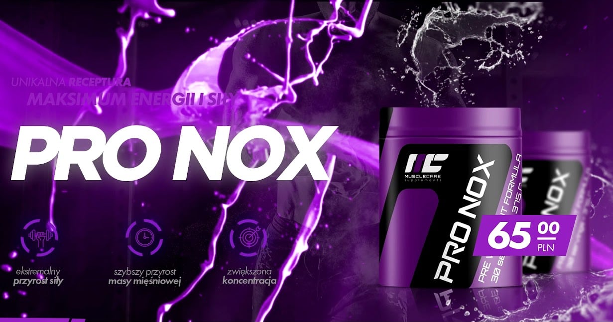 Muscle Care PRO NOX banner