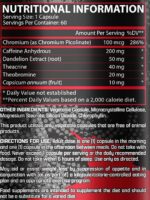 Lipo 6 Black Ultra Concentrate facts